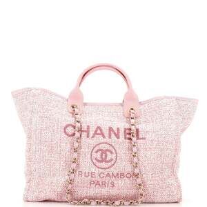 Chanel Deauville Tote Raffia With #242823C28B